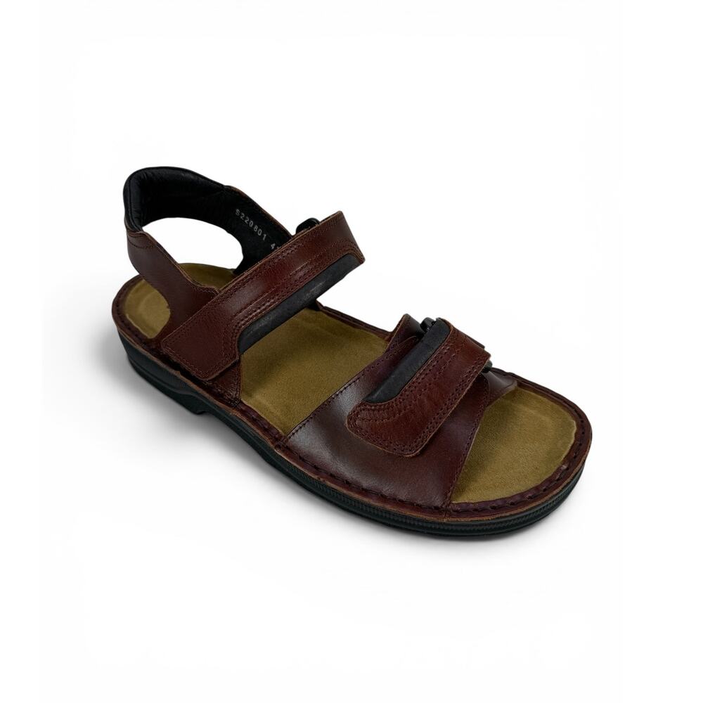Naot Lappland Sandal Mens‎ 9 9.5 EU 42 Buffalo Leather Adjustable Straps
